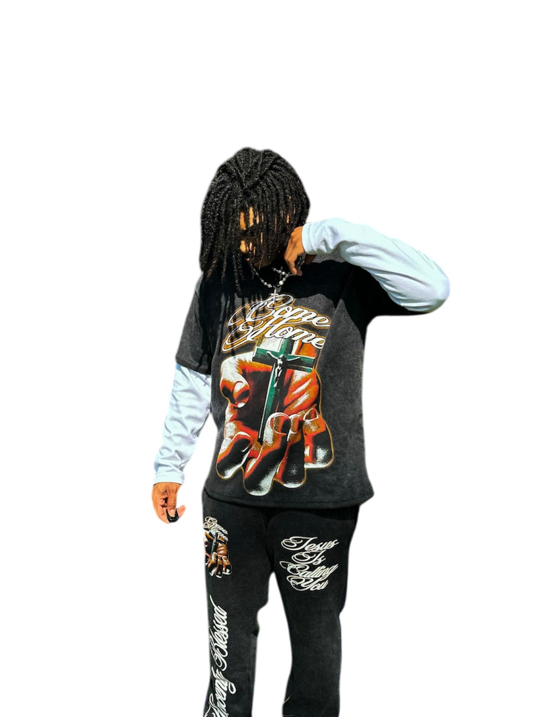 "Jesus is Calling You" Double Layered Tee