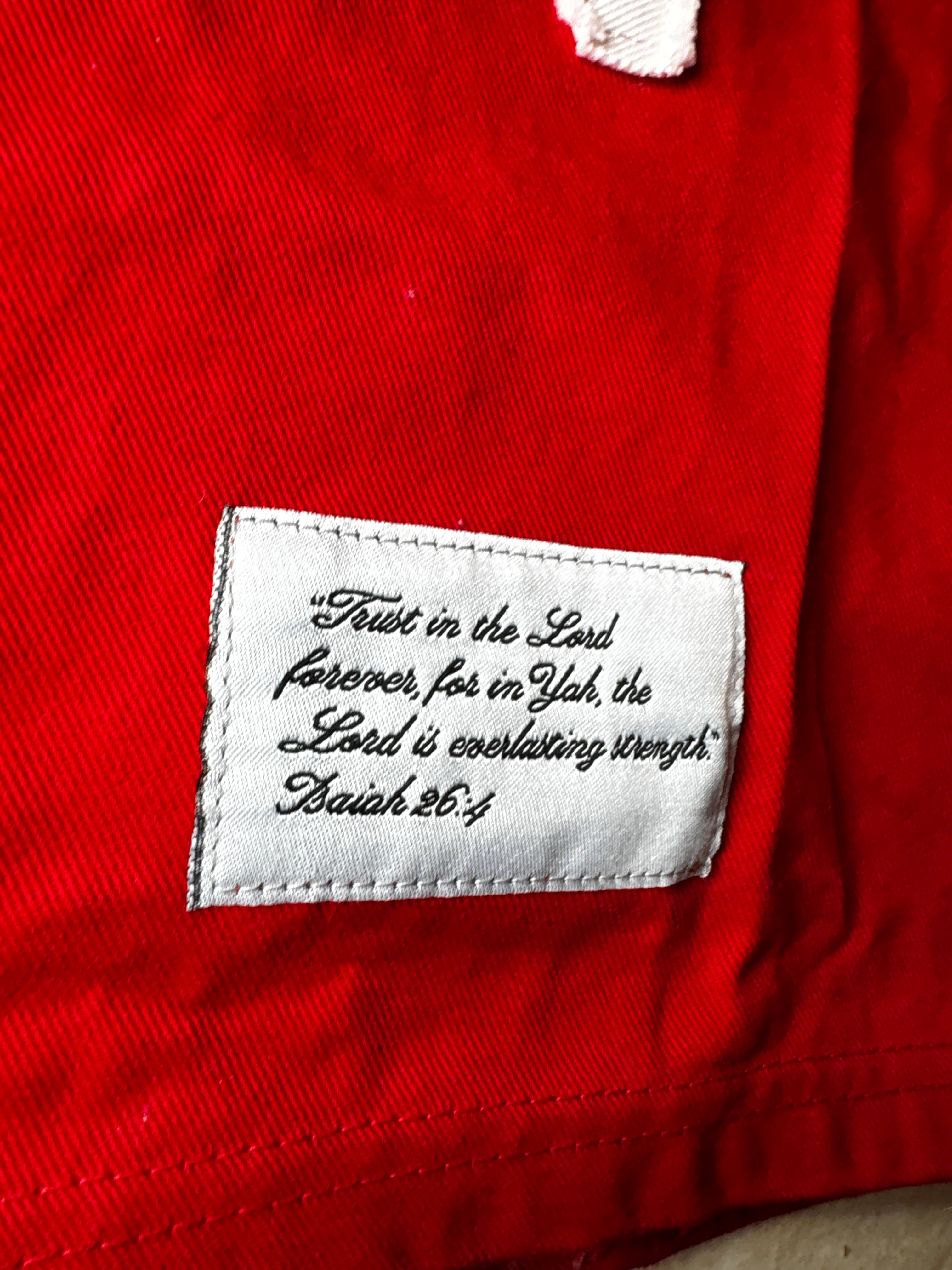 "Pray First” Zip-up Worker Tee
